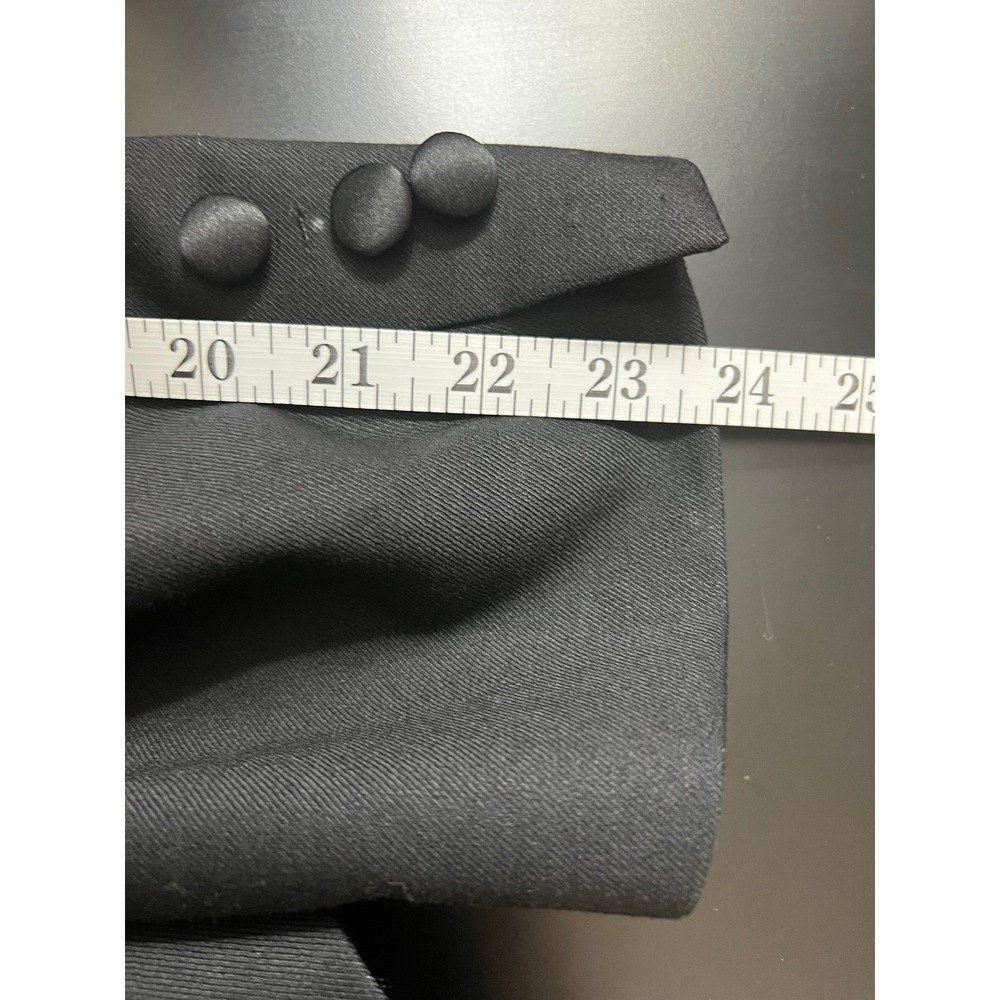 Jos. A. Bank 1905 Collection Mens Black Wool Tuxedo Jacket Blazer 46R - Picture 11 of 14